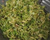 Foto langkah ke 4 dari resep Tumis Bunga Pepaya (Anti Pahit).