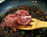 Gambar langkah 8 resipi Daging Kam Heong || { Kam Heong Beef }.