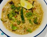 A picture of step 5 of Oats in chicken yakhni (Porridge).