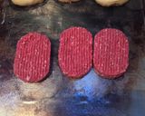 Une image de l'étape 1 de Hamburger à la plancha.