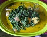 Foto langkah ke 5 dari resep Gulai Daun Singkong+Jengkol.