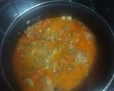 Foto del paso 5 de la receta: Fricasse de ternera con salsa de champiñones y arroz blanco