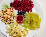 मिक्स फ्रूट कस्टर्ड (Mix fruit custard recipe in marathi) रेसिपी स्टेप 4 फोटो 