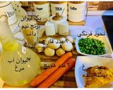 عکس مرحله 1 از دستور سوپ سبزیجات
