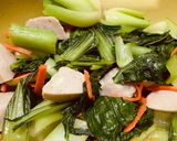花枝丸炒青菜🥬的食譜步驟3照片