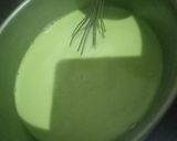 Foto langkah ke 5 dari resep Kue talam Ketan Srikaya pandan.