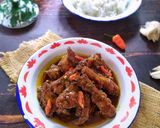Foto langkah ke 5 dari resep Semur Ayam Kecap Pedas.