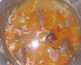 A picture of step 3 of Assorted meat pepper soup.