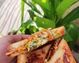 A picture of step 7 of Cheesy veggie sandwich.