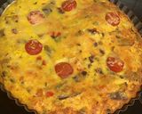 Foto del paso 7 de la receta: Quiche de coliflor, cecina y queso de cabra