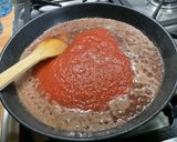 Une image de l'étape 11 de Sauce barbecue aux tomates, oignons rouges et sirop d'érable.
