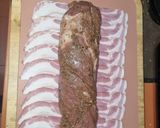 Foto del paso 2 de la receta: Solomillo de cerdo con costra de bacon