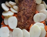 Foto del paso 3 de la receta: Peceto condimentado con verduras