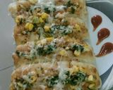 A picture of step 8 of Cheese corn garlic bread.