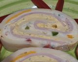 Húsvéti sajt 🧀tekercs 🐰🥚🐰főtt sonkával recept fázis 11 fotója