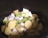 Une image de l'étape 1 de Soupe de radis noir.