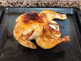 Pollo al horno con ladrón de manzanas