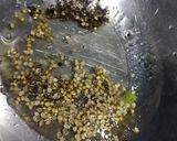 A picture of step 4 of Spinach Methi leaves bhajiya.