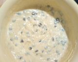 A picture of step 5 of Blueberry muffin with yoghurt.