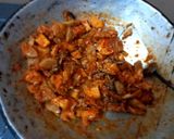 Foto langkah ke 2 dari resep Nasi Bakar Daun Jeruk Balado.