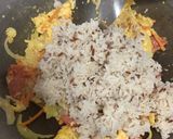 รูปขั้นตอนการทำที่ 3 ของ “ข้าวผัดไร้เนื้อสัตว์”