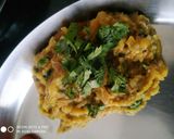 A picture of step 6 of Baingan Bharta (Vangyache bharit).