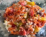 Foto del paso 6 de la receta: Ensalada de arroz con vegetales