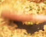 Une image de l'étape 4 de Risotto aux petits pois grana padano.