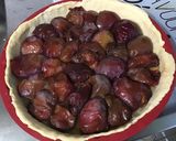 Une image de l'étape 5 de Tarte pommes prunes (pâte brisée épeautre orange).
