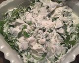 A picture of step 3 of Purslane Salad With Strained Yogurt Sauce.