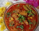 A picture of step 3 of Mixed veg curry.