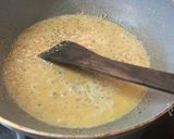 A picture of step 4 of Lapsi carrot halwa with jaggery.
