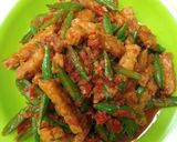 Foto langkah ke 7 dari resep Oseng tempe buncis.