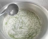 Gambar langkah 3 resipi Agar-Agar Cendol Gula Anau.