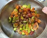 A picture of step 4 of Poke Bowl.