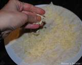 Mashed dates and cheddar cheese wrapped in bread recipe step 2 photo