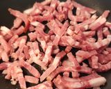 Une image de l'étape 6 de Liégeois de courgette popcorn au bacon grillé 😋.