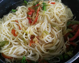 Foto del paso 5 de la receta: Espaguetis con verduras y salsa teriyaki