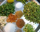A picture of step 1 of Tuvar Stuffed Paratha.