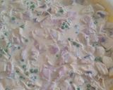 Une image de l'étape 1 de Tarte aux champignons de Paris et aux petits pois.