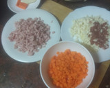 Foto del paso 1 de la receta: Croquetas de zanahoria, jamón cocido y queso majorero