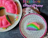 Foto langkah ke 6 dari resep Rainbow Bread Pudding.