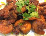 Hình bước làm 7 của món Tôm kho chua ngọt