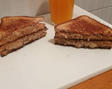 Foto del paso 4 de la receta: Sándwich de atún tostado
