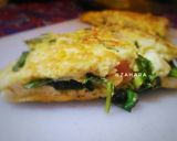 Foto langkah ke 4 dari resep Spinach Omelette (Telur Dadar Bayam).