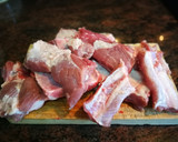 Foto del paso 1 de la receta: Lentejas con costillar de cerdo