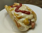 Foto del paso 13 de la receta: Perritos🧀calientes🍍a mi estilo🥯🌭