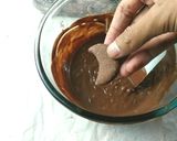 Foto langkah ke 9 dari resep Kue Kering Nyoklat Balut Kacang.
