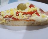 Foto del paso 5 de la receta: 🍕Pizza con puré de papa 🥔 + fainá a elección