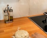 A picture of step 4 of Cinnamon Raisin Bread 🍞.